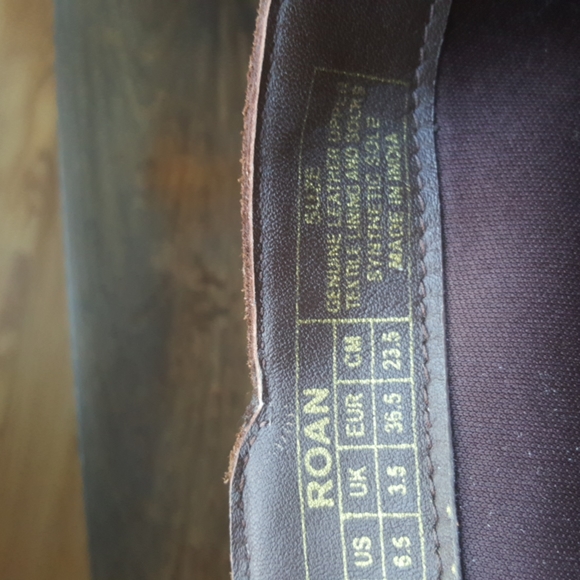 ROAN Suze Suede Leather Boot Sz 6.5 - Picture 10 of 10